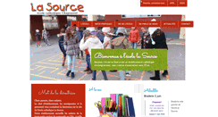 Desktop Screenshot of ecolelasource.fr